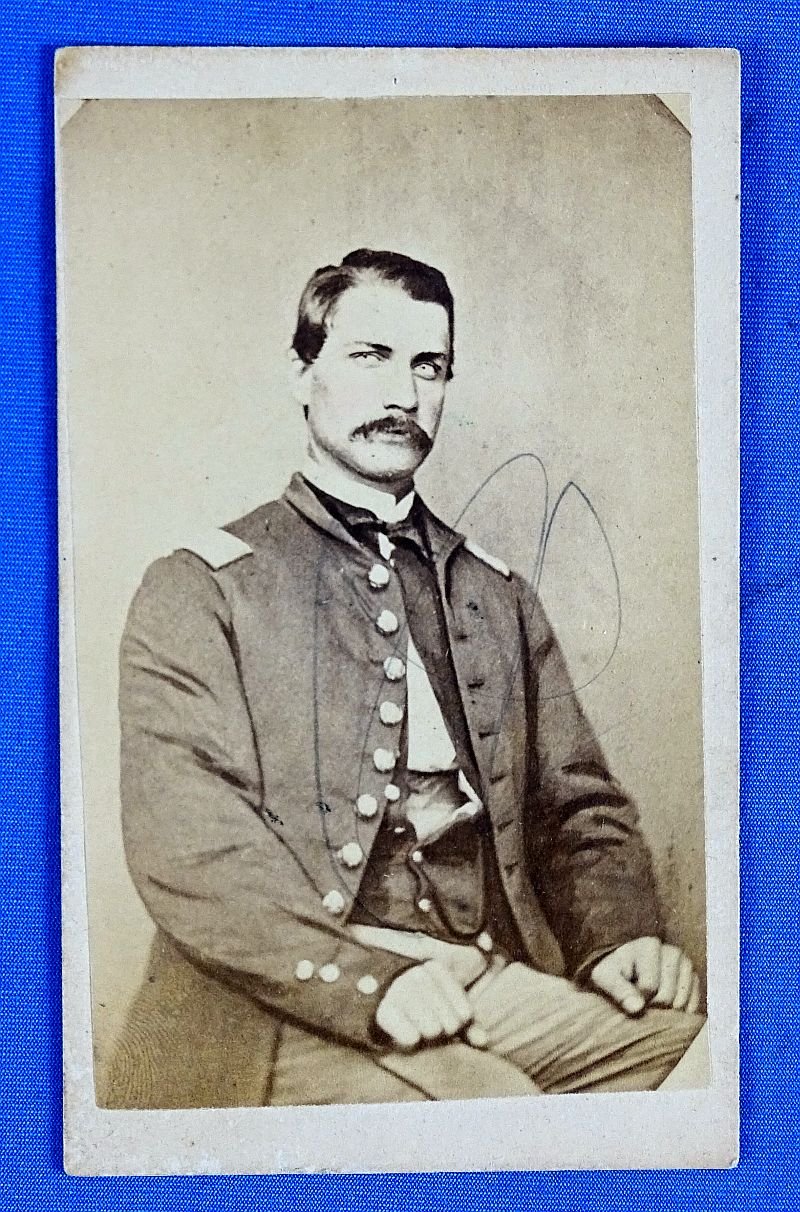 Civil War CDV of a Seated Union Officer