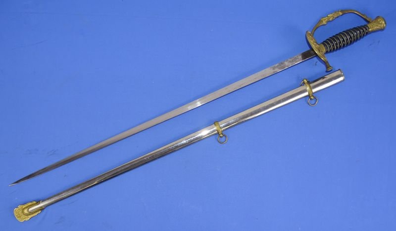 US Army Model 1860 Staff and Field Officer Sword by Horstmann — image 2