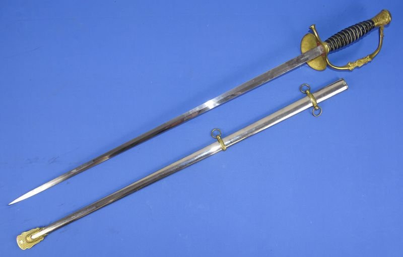 US Army Model 1860 Staff and Field Officer Sword by Horstmann — image 3