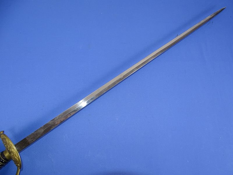 US Army Model 1860 Staff and Field Officer Sword by Horstmann — image 4