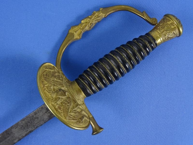 US Army Model 1860 Staff and Field Officer Sword by Horstmann — image 7