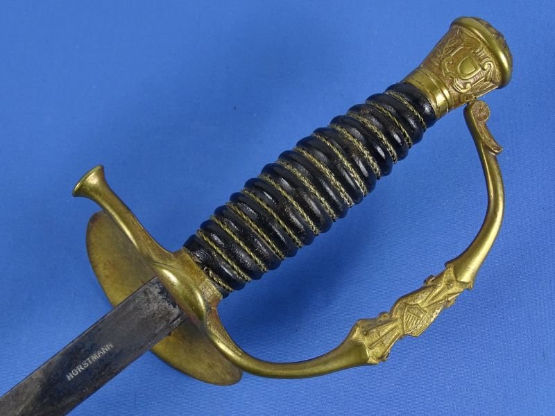 US Army Model 1860 Staff and Field Officer Sword by Horstmann — image 8