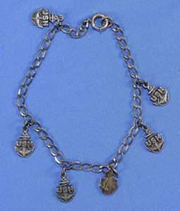 U.S. Navy Charm Bracelet