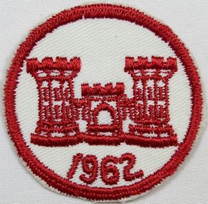 2 inch 1962 Engineers Patch