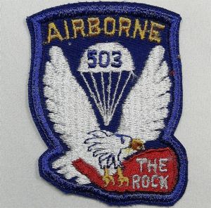 503rd Airborne Infantry Regiment Patch