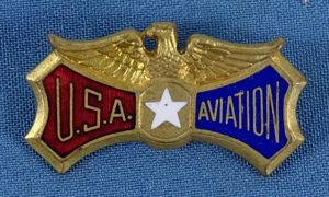 WWII Military Aviation Sweetheart Pin