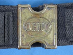 1886 Ohio National Guard Mills & Orndorff Cartridge Belt
