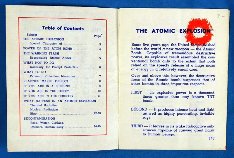 Cold War Booklet: Personal Defense Measures Against Atomic Bombs — image 2