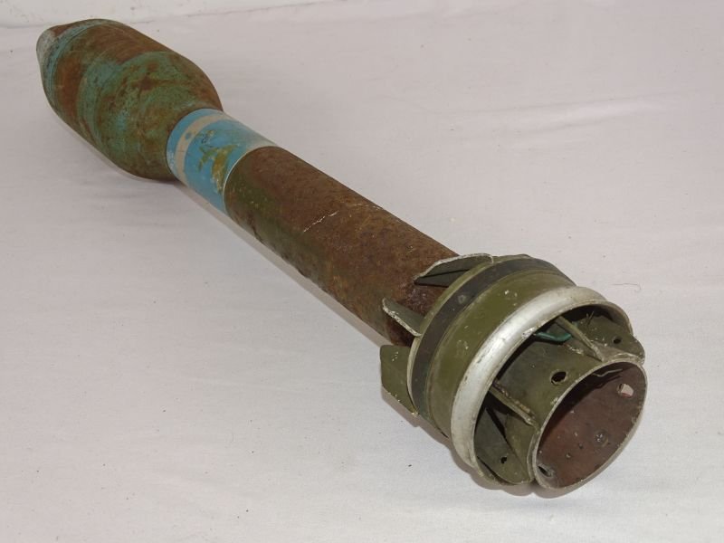 U.S. Korean War Super Bazooka M29A2 Inert Practice Rocket Round — image 2