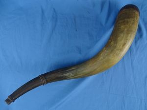 Large Old Powder Horn