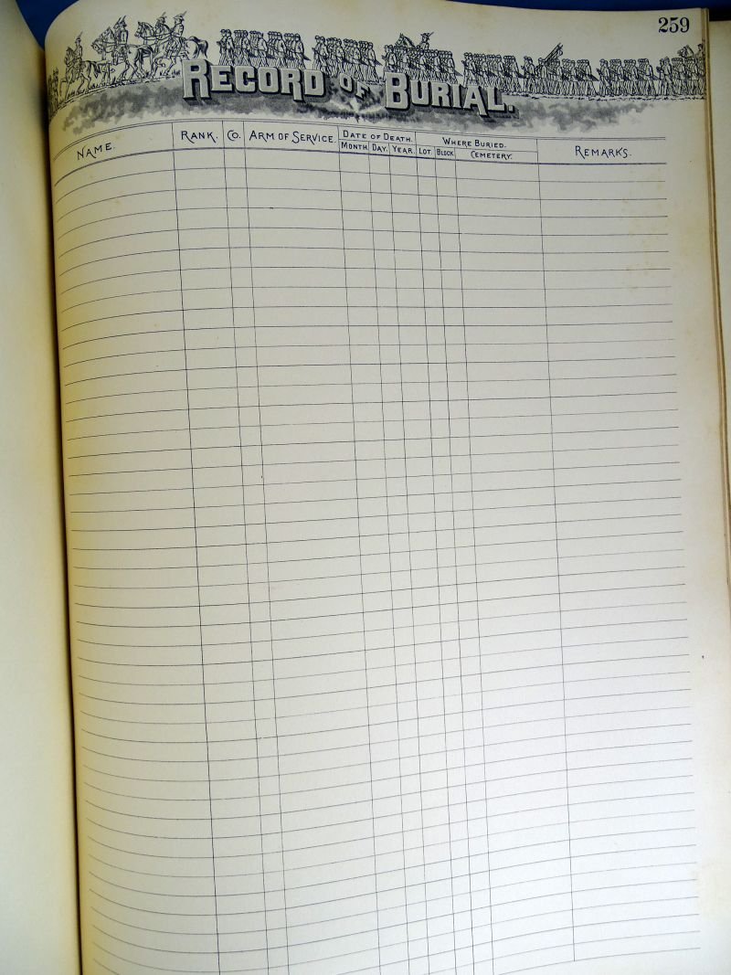 Large GAR Pennsylvania Levi Moss Post No. 313 Personal War Sketches Volume — image 7