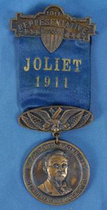 1911 GAR Department of Illinois 45th Annual Encampment Representative Badge