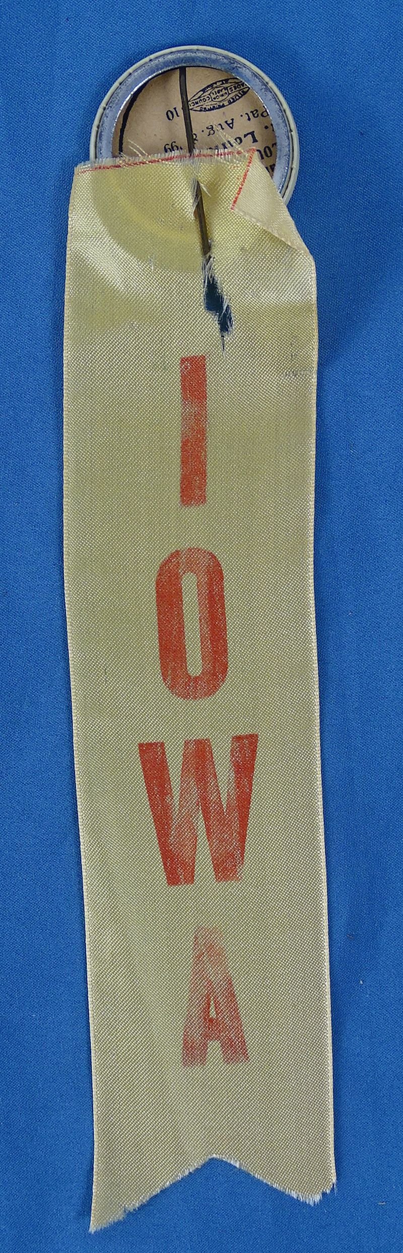 1926 GAR 60th National Encampment Pin with Iowa Ribbon — image 2