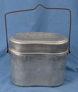 WWII Japanese Rice Cooker Mess Kit with Memorial Inscription to …