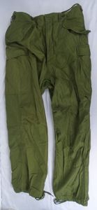 Korean War Model 1951 Field Trousers Size Medium Long