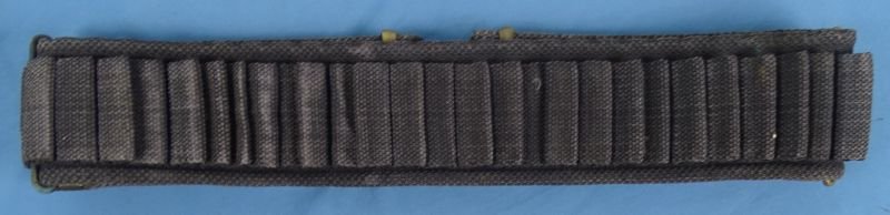 1887 Ohio National Guard Blue Canvas Cartridge Belt — image 3