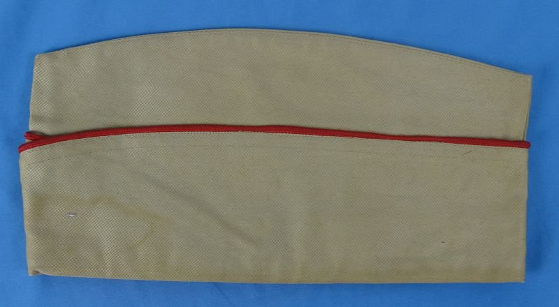 1951 Dated Army Artillery EM/NCO Khaki Overseas Cap — image 2