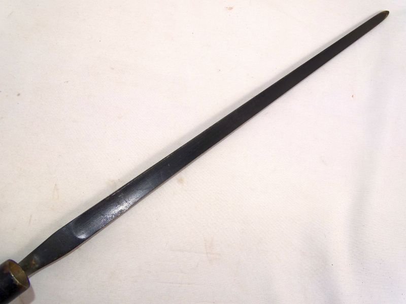 Federal Model 1855 Socket Bayonet With Model 1873 'US' Swivel Hanger Scabbard — image 3