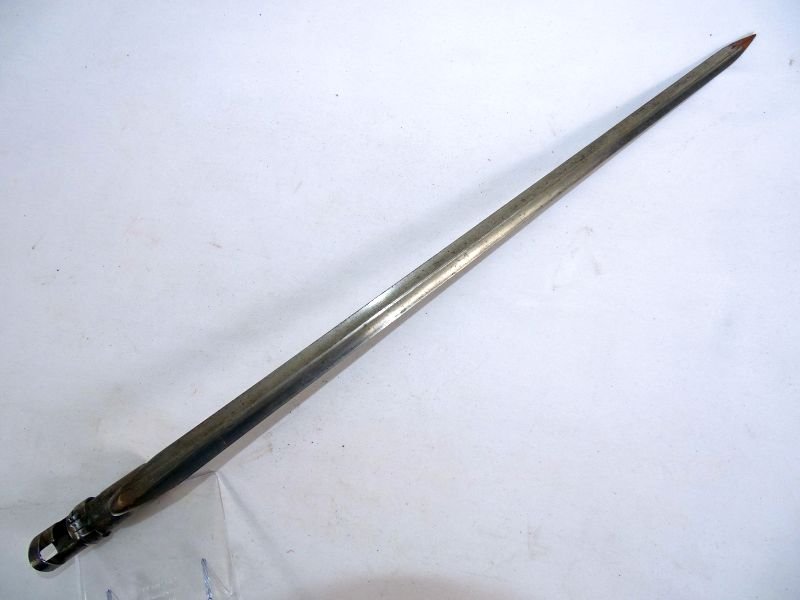 Federal Model 1855 Socket Bayonet With Model 1873 'US' Swivel Hanger Scabbard — image 3