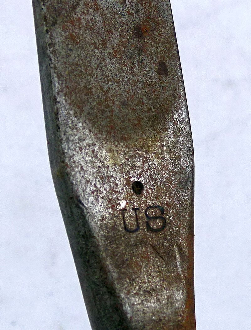 Federal Model 1855 Socket Bayonet With Model 1873 'US' Swivel Hanger Scabbard — image 5