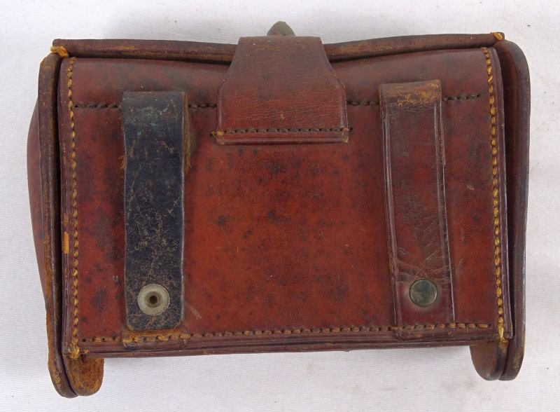 Brown Leather U.S. Army McKeever Cartridge Box — image 2