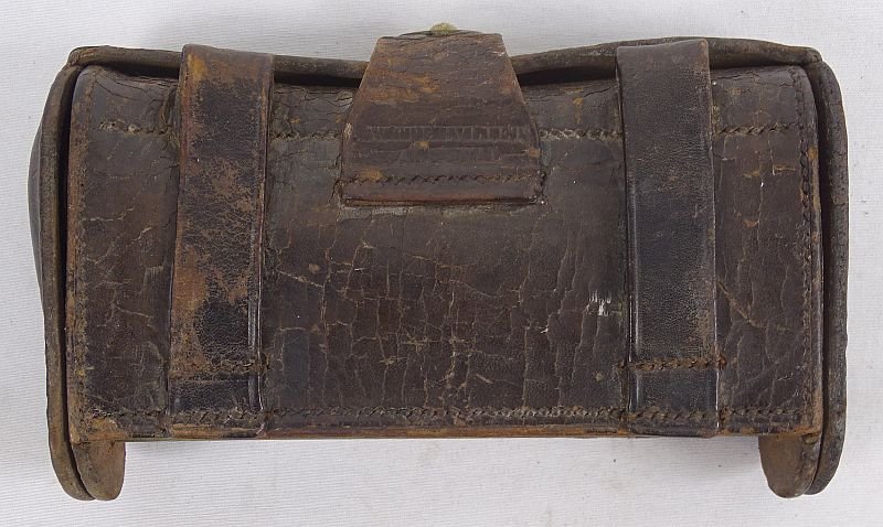 Kansas State Guard Model 1874 McKeever Cartridge Box — image 2