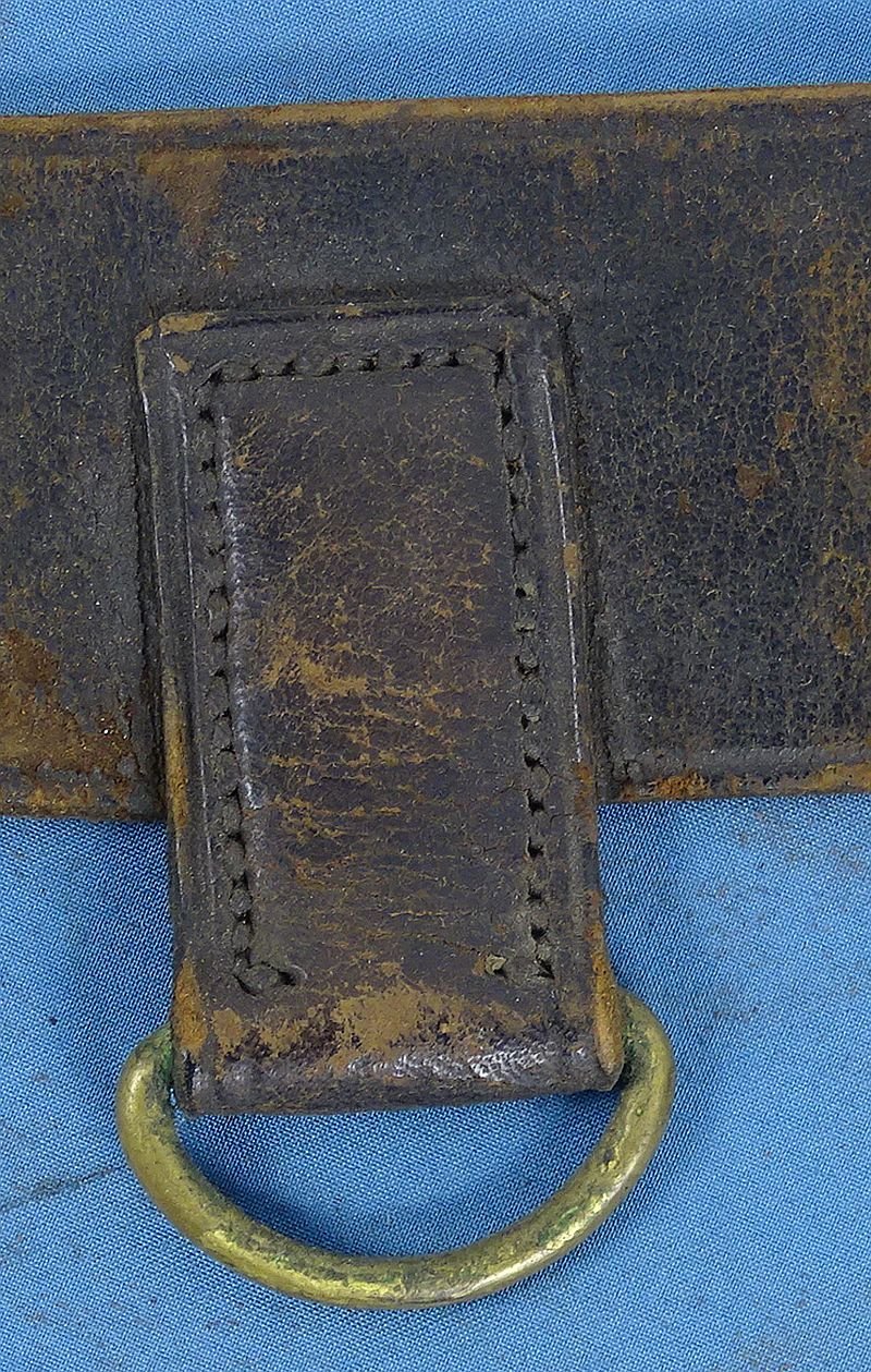 Rare Model 1882 Rock Island Arsenal U.S. Army Cavalry 'Sherman Belt' with Anson Mills Cartridge Pouch — image 3