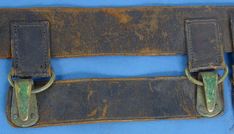 Rare Model 1882 Rock Island Arsenal U.S. Army Cavalry 'Sherman Belt' with Anson Mills Cartridge Pouch — image 4
