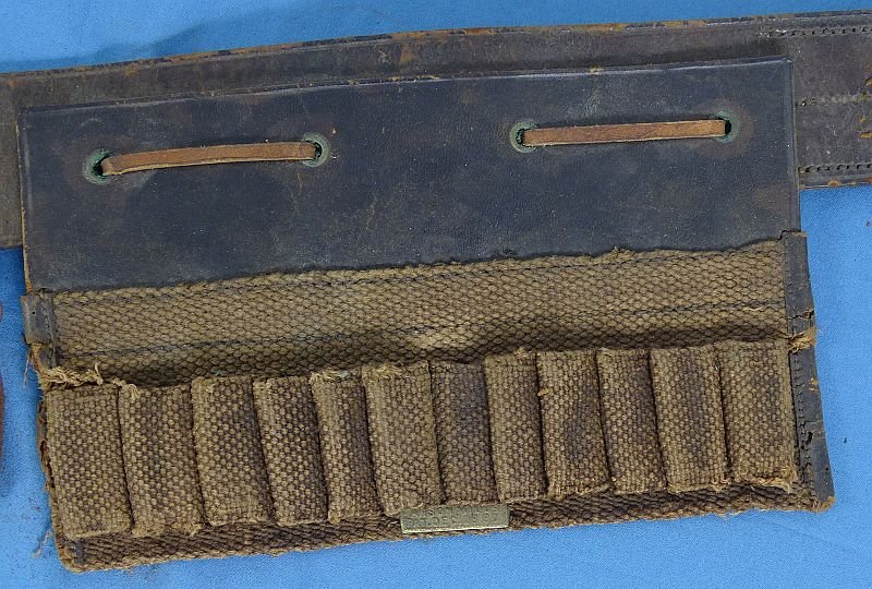 Rare Model 1882 Rock Island Arsenal U.S. Army Cavalry 'Sherman Belt' with Anson Mills Cartridge Pouch — image 5