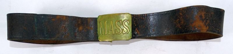 Indian Wars Era Massachusetts Waist Belt — image 2