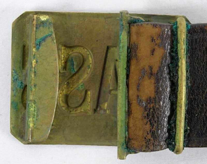 Indian Wars Era Massachusetts Waist Belt — image 4