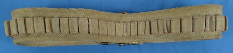National Guard of Pennsylvania Mills Khaki .38 Pistol Cartridge Belt — image 3