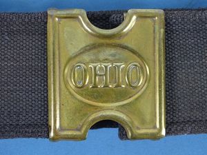 Model 1886 Ohio National Guard Cartridge Mills Belt