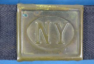 1892 Mills New York National Guard Pistol Cartridge Belt