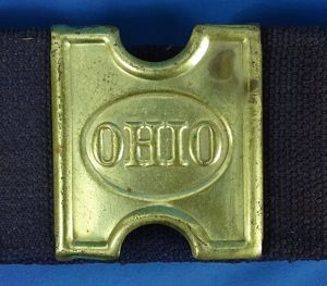 1886 Ohio National Guard Mills Infantry Cartridge Belt