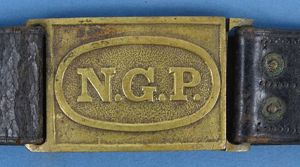 National Guard of Pennsylvania Model 1874 Waist Belt