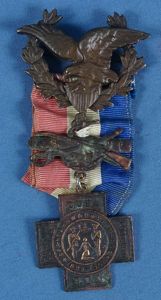 Numbered United Spanish War Veterans Member Badge