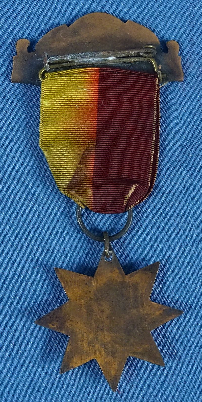 1919 Department of Pennsylvania United Spanish War Veterans 15th Annual Encampment Badge — image 2