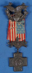 Numbered United Spanish War Veterans Member Badge