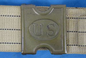 U.S. Army Mills Patent 1885 Buckle on 1905 Patent Cartridge …