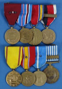 World War II / Korean War U.S. Navy Bar Mounted …