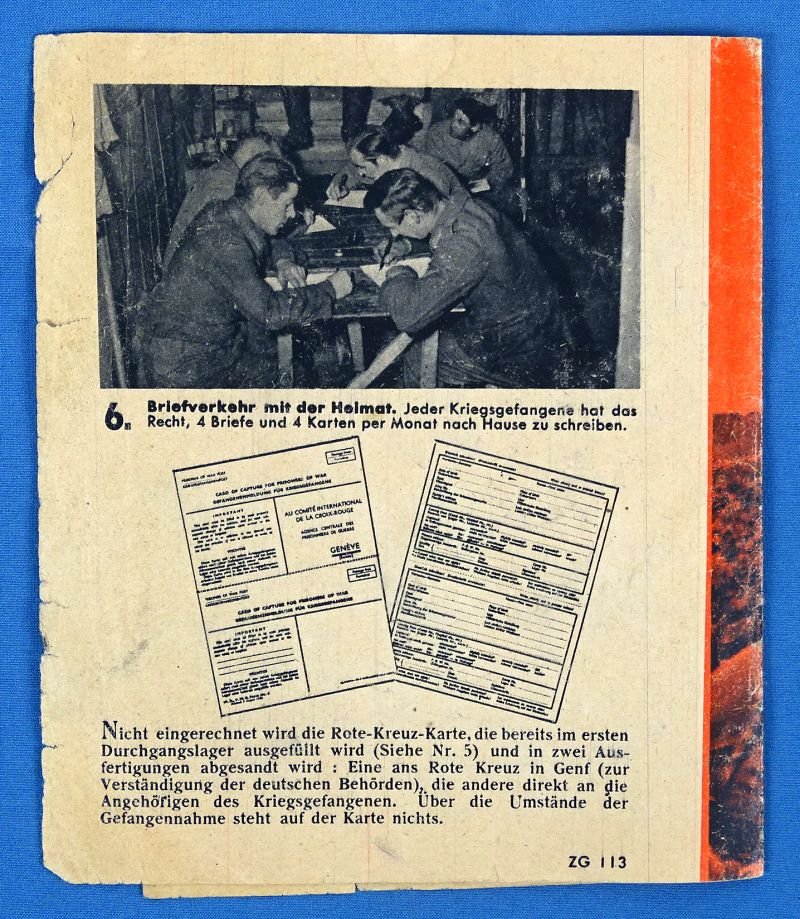 Allied Propaganda Leaflet Proclaims Good Treatment for German Prisoners of War — image 3