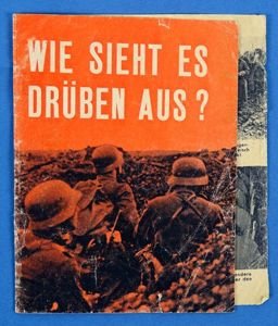 Allied Propaganda Leaflet Proclaims Good Treatment for German Prisoners of …