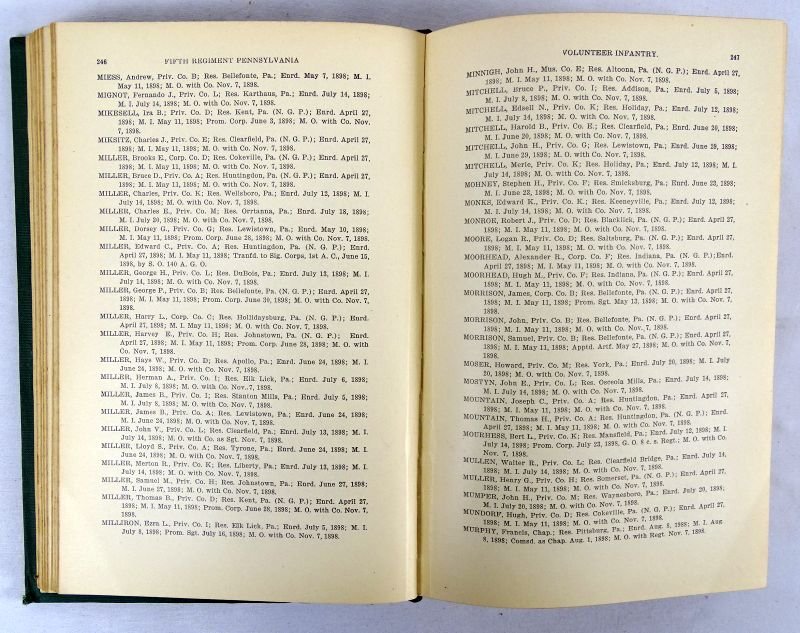 Record of Pennsylvania Volunteers in the Spanish American War — image 3