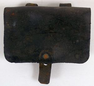 Civil War Pistol Ammunition Pouch