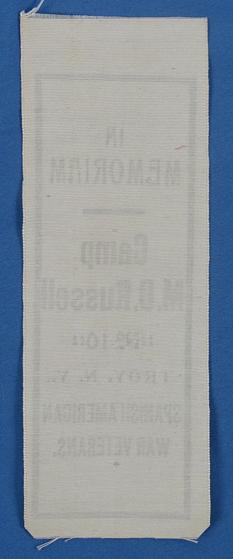 New York Spanish American War Veterans Camp Russell No. 10 'In Memoriam' Ribbon — image 2