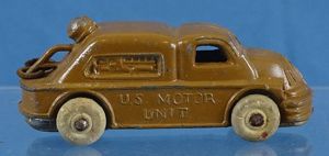 Dime Store Barclay Manoil U.S. Motor Unit Car