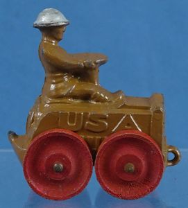 Dime Store Barclay Manoil Army Tractor