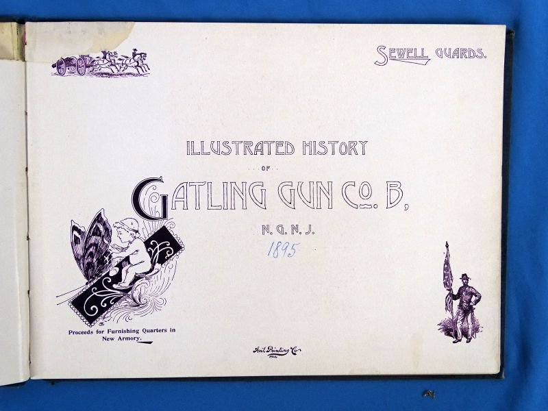 1895 History of Gatling Gun Company 'B' ('Sewell Guards') New Jersey National Guard — image 2