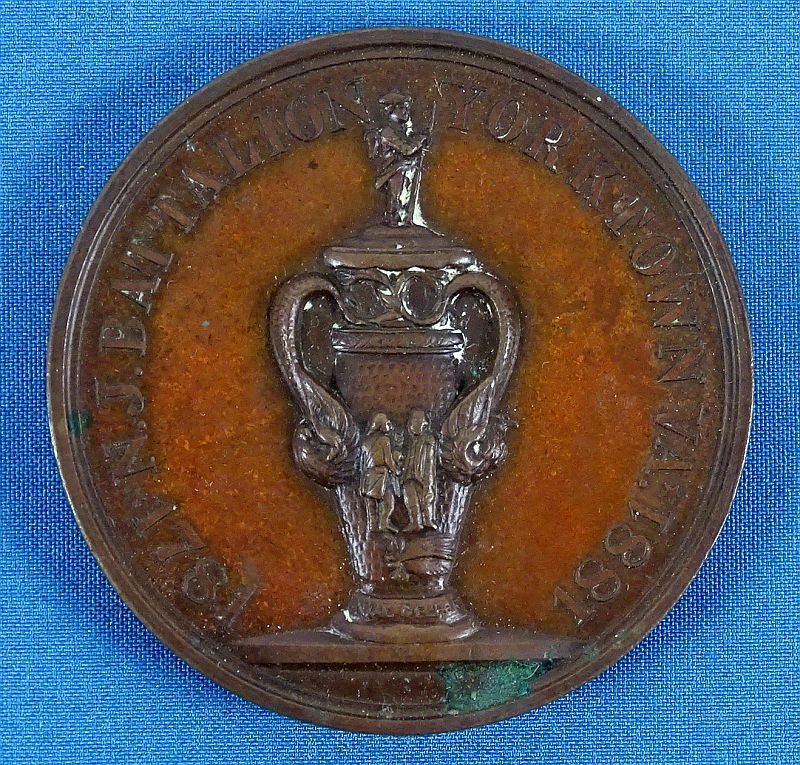 Named 1881 New Jersey National Guard Good Conduct Medal — image 2